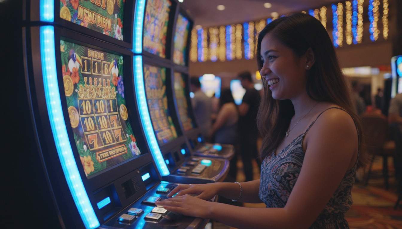 Spin at ALTIXBLITZ88 Slots Colorful slot machine display